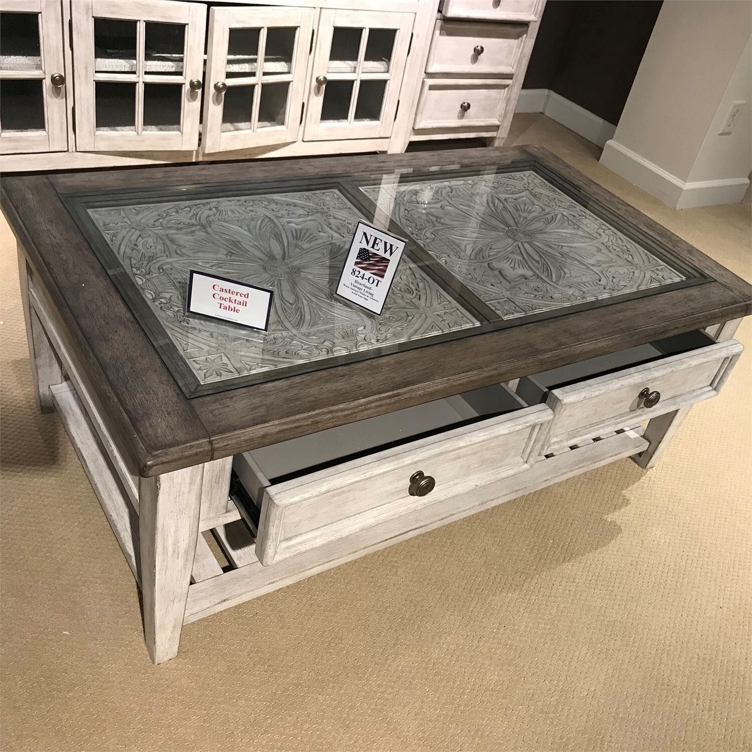 Liberty Furniture Heartland Transitional Rectangular Ceiling Tile